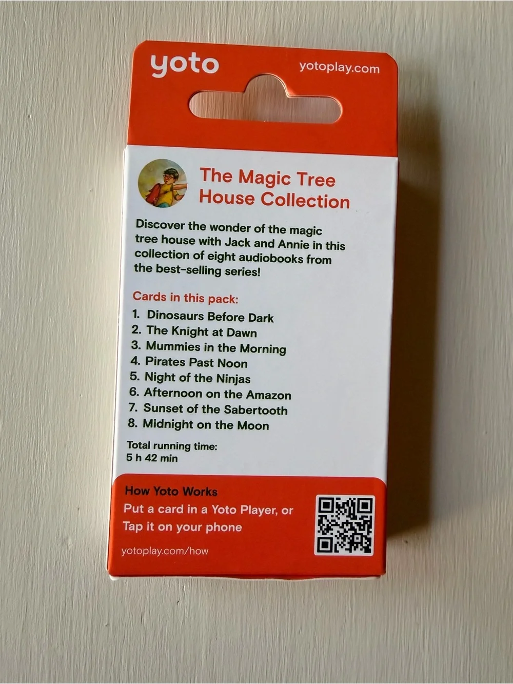 Yoto The Magic Tree House Collection Audio Cards